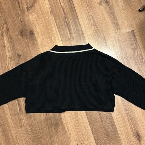 Oak + Fort cropped cardigan - Picture 3 of 3